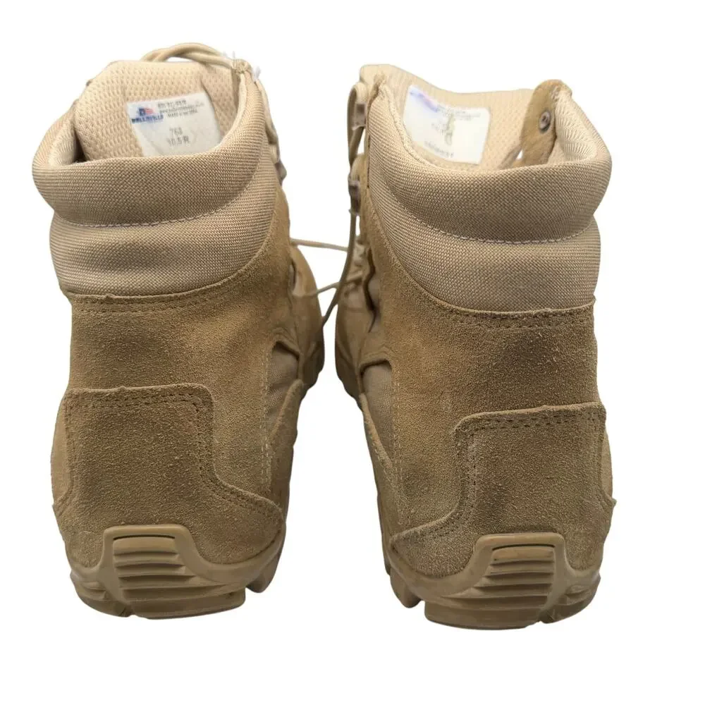 Belleville Sabre 763 Men’s 6-inch Waterproof Hybrid Assault Boots Tan Size 10.5